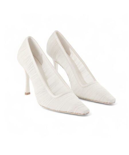 Jimmy Choo Lotta 100 Ivory For Women LOTTA100IVW