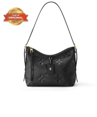 [True-to-ORIGINAL] Louis Vuitton CarryAll PM Black For Women M46288 11.6in/29.5cm