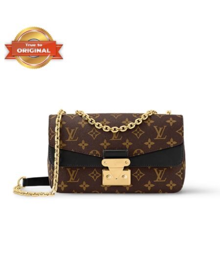 [True-to-ORIGINAL] Louis Vuitton Marceau Monogram Canvas Black For Women Shoulder and Crossbody Bags 9.6in/24.5cm M46126