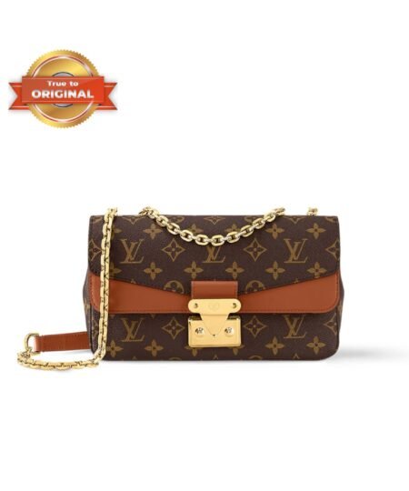 [True-to-ORIGINAL] Louis Vuitton Marceau Monogram Caramel Brown For Women Shoulder and Crossbody Bags 9.6in/24.5cm LV M46127