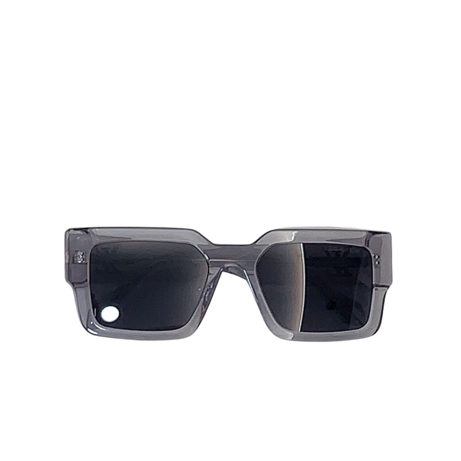 Louis Vuitton Square Millionaires Sunglasses Grey With Silver Logo LV - Image 2