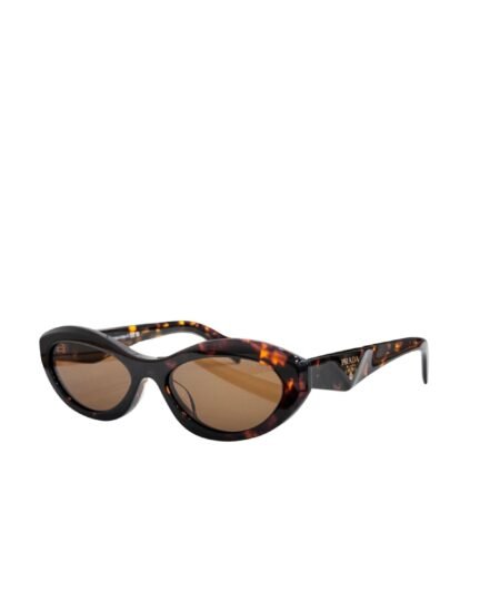 Prada Cat Eyes Sunglasses Tortoiseshell With Gold Prada Millano Logo