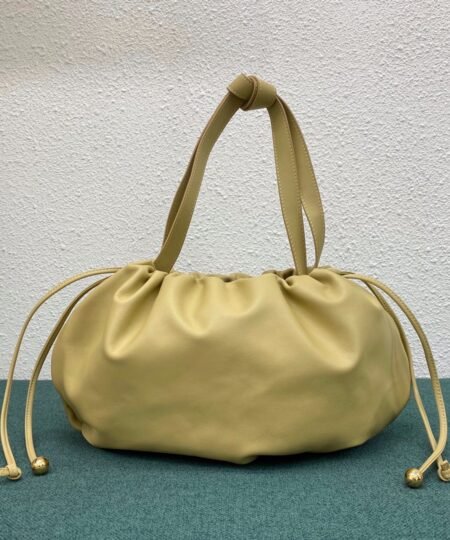 Bottega Veneta Medium Pouch Beige, For Women, Women’s Bags 15.7in/40cm