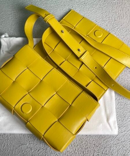Alternative view of Bottega Veneta Cassette Yellow, For Women, Women’s Bags 9.1in/23cm