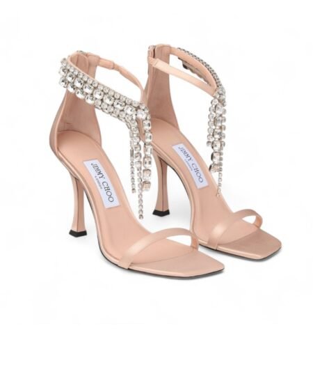 Jimmy Choo Verity Sandal 100 Macaron For Women VERITYSANDAL100SAT