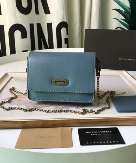 Bottega Veneta Crossbody Blue, For Women, Women's Bags 6.9in/17.5cm