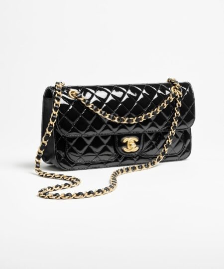 Alternative view of [True-to-ORIGINAL] Chanel Flap Bag Gold-Toned Metal Black For Women 26cm/10.2in – AS5694-B21434-94305