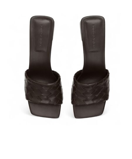 Bottega Veneta Parco Mule Mid Heel Fondant For Women 838098V2ED02113