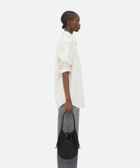 Alternative view of [True-to-ORIGINAL] Bottega Veneta Small Solstice Black For Women 26cm/10.2in 799522V4GM01293