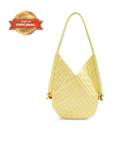 [True-to-ORIGINAL] Bottega Veneta Small Solstice Yellow For Women 26cm/10.2in 740898VCPP17455