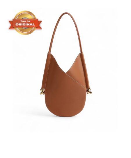 [True-to-ORIGINAL] Bottega Veneta Small Solstice Light Wood For Women 26cm/10.2in 799522V4GM02754