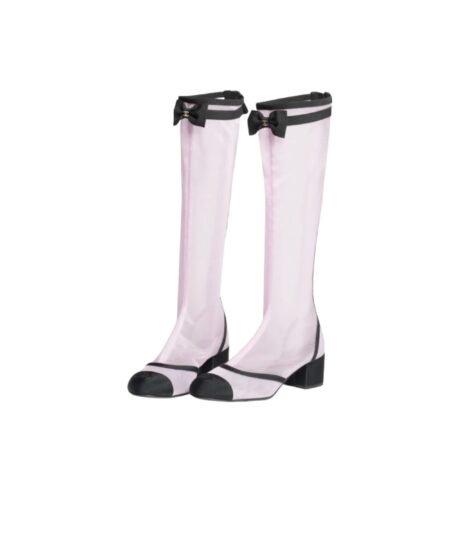 Chanel High Boots Light Pink 50mm For Women – G46704-B21689-U3183