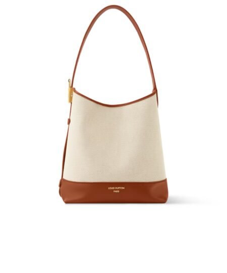 Louis Vuitton Low Key Hobo PM Ecru/Cognac For Women 9.4in/24cm M25468