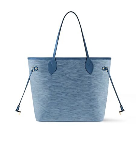 Louis Vuitton Neverfull MM Denim Blue For Women 12.2in/31cm M14856