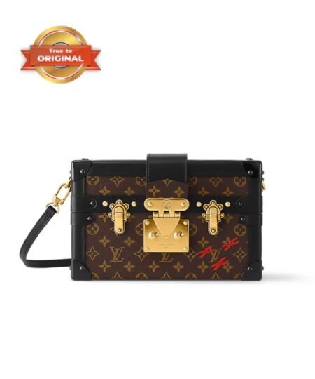 [True-to-ORIGINAL] Louis Vuitton Petite Malle Monogram For Women 7.9in/20cm M45943