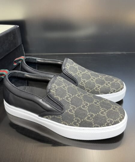 Alternative view of Gucci GG Supreme Slip-On Loafer Black For Men 456202