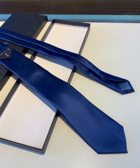 Alternative view of Prada Re-Nylon Gabardine Tie Blue Prada Men Tie UCR77_1WQ8_F0ABM_S_202