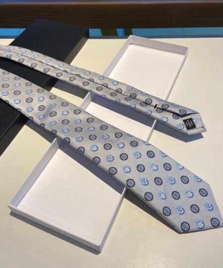 Alternative view of Chanel Silk Tie Grey Chanel Men Tie