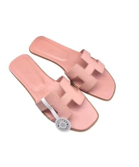 Hermes Oran Sandal Pink For Women