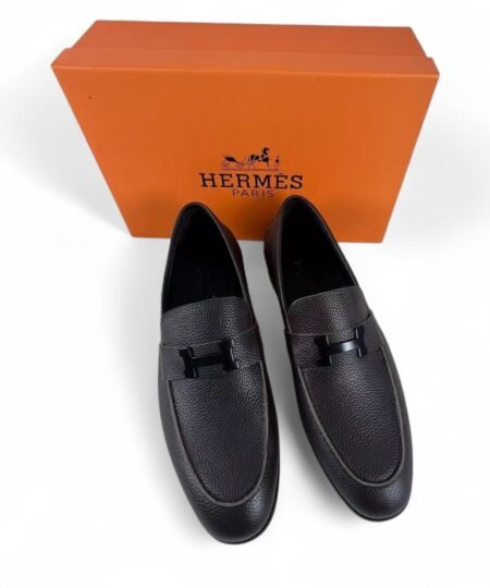 Alternative view of Hermes Paris Loafer Marron Ebene For Men