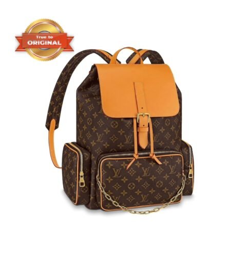 [True-to-ORIGINAL] Louis Vuitton Trio Backpack Monogram Canvas By Virgil Abloh For Men 17.3in/44cm LV M44658