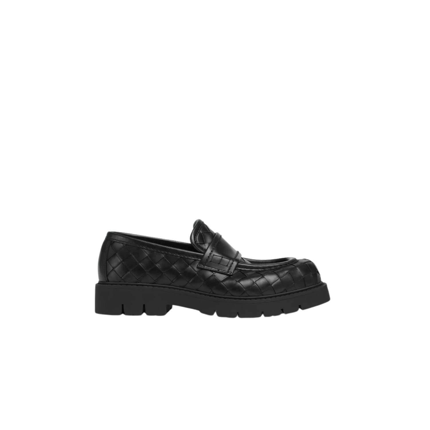 Bottega Veneta Haddock Loafer Black For Men – 764508V2WT01000 - Image 3