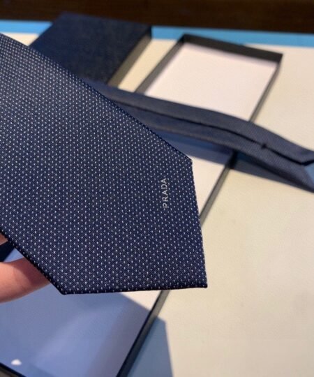 Alternative view of Prada Satin Tie Navy Prada Men Tie UCR77_WCJ_F0008_S_141