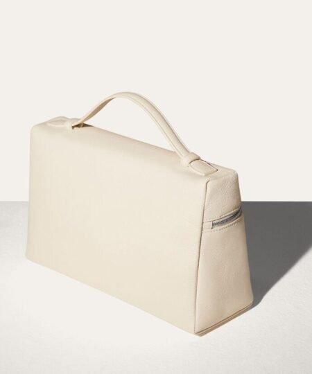 Alternative view of [True-to-ORIGINAL]Loro Piana Extra Pocket L27 Bag Whisper White For Women 6.3 in/16 cm FAN4043 1615