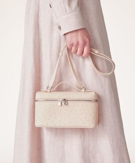 Alternative view of [True-to-ORIGINAL]Loro Piana Extra Pocket L19 Plum Flower For Women 4.3in/11cm FAN4199 30EJ