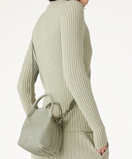 Alternative view of [True-to-ORIGINAL]Loro Piana Micro Bale Bag Light Wasabi For Women 5.2 in/ 13 cm FAN4647 50YB