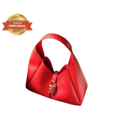 [True-to-ORIGINAL] Givenchy Mini G Hobo Bag Red For Women 9.8in/25cm BB50QNB1M2-801