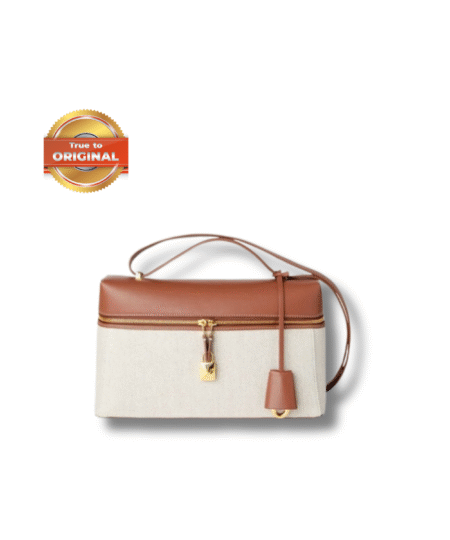 [True-to-ORIGINAL]Loro Piana Extra Bag L27 Natural/Caramel Sugar For Women 11 in /27 cm FAO3001 B4AU