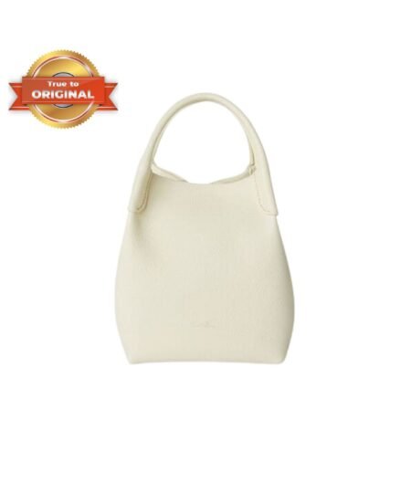 [True-to-ORIGINAL] Loro Small Bale Whisper White Bag For Women 17cm/6.7 - FAN8964(1615)