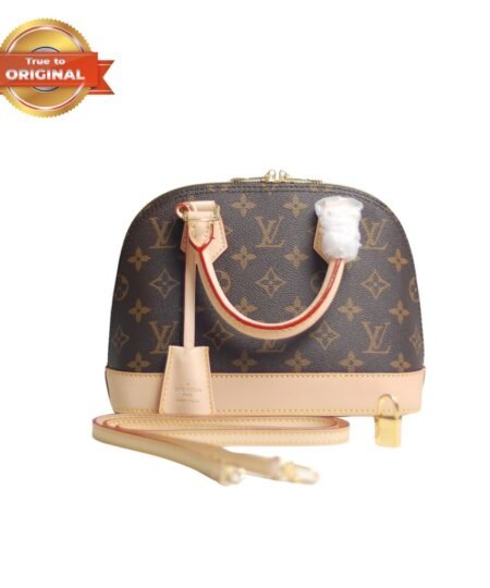 [True-to-ORIGINAL] Louis Vuitton Alma BB Monogram Canvas Beige For Women 9.2in/23.5cm LV M53152