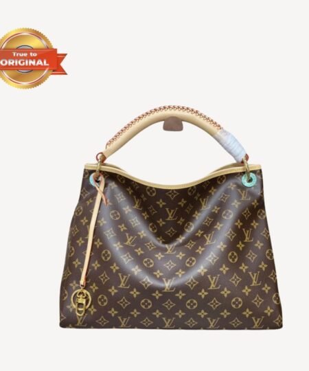 [True-to-ORIGINAL] Louis Vuitton Artsy MM Monogram Canvas Brown For Women 16.1in/41cm LV M44869