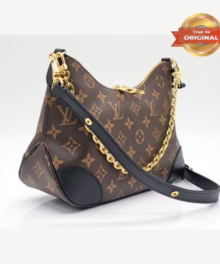 Alternative view of [True-to-ORIGINAL] Louis Vuitton Boulogne Monogram Canvas Brown For Women 11.4in/29cm LV M45831
