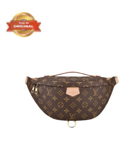 [True-to-ORIGINAL] Louis Vuitton Bumbag Monogram Canvas Brown For Women 14.5in/37cm M43644