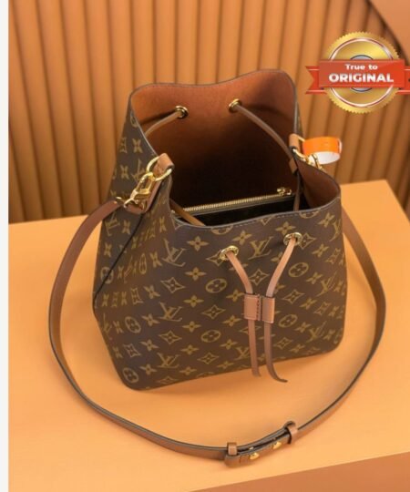 Alternative view of [True-to-ORIGINAL] Louis Vuitton NeoNoe MM Brown For Women 26cm / 10.2in M44887