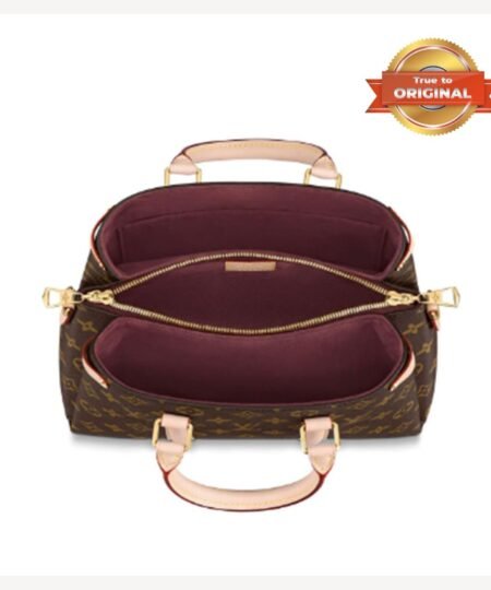 Alternative view of [True-to-ORIGINAL] Louis Vuitton Soufflot BB Monogram Canvas Pink And Brown For Women M44815