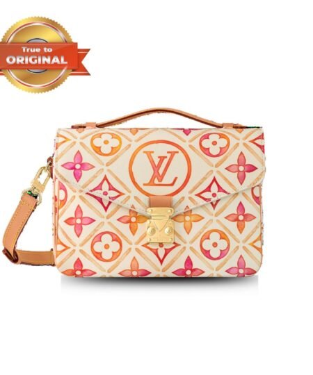 [True-to-ORIGINAL] Louis Vuitton Pochette Metis Bag Beige For Women 9.8in/25cm M11461