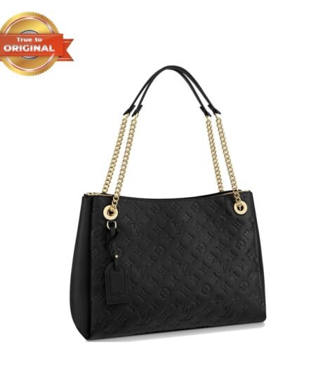 [True-to-ORIGINAL] Louis Vuitton Surene MM Monogram Empreinte Black For Women 14.6in/37cm LV M43758