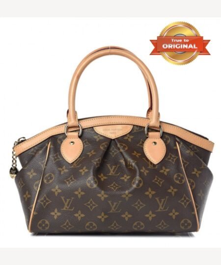 Alternative view of [True-to-ORIGINAL] Louis Vuitton Tivoli PM Bag Monogram Canvas Brown 14.2in/36cm For Women LV M40143