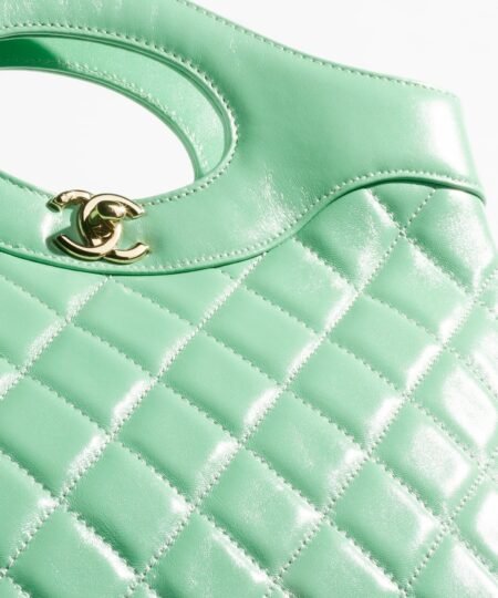 Alternative view of [True-to-ORIGINAL] Chanel Shopping Bag Light Green For Women 14 Inches/ 36 Cm AS4853 B16220 NW778