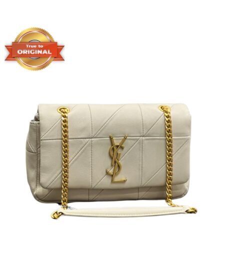 [True-to-ORIGINAL] Saint Laurent Jamie Small Chain Bag White For Women 7.8in/20cm