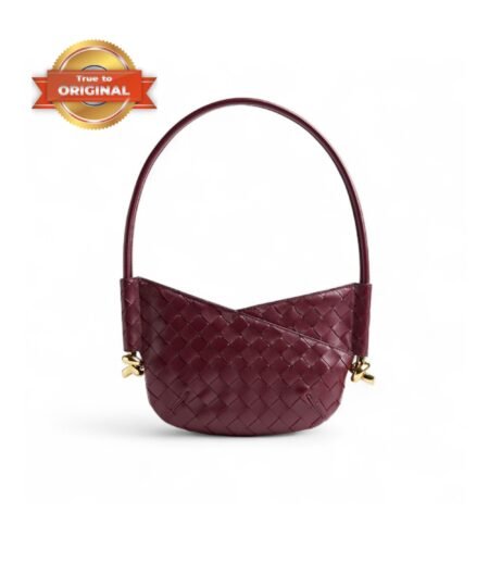 [True-to-ORIGINAL] Bottega Veneta Baby Solstice Barolo For Women 28cm/11in 796378VCPP12250