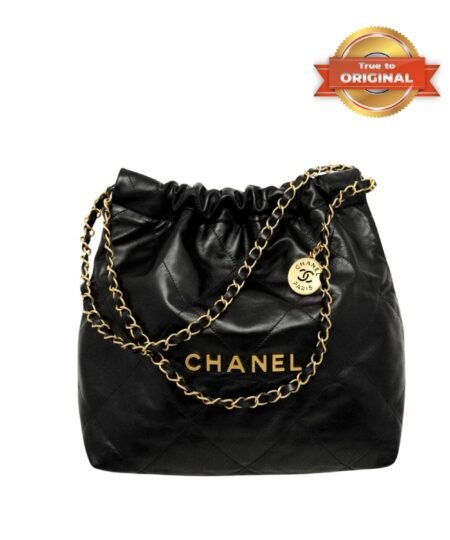 Alternative view of [True-to-ORIGINAL] Chanel 22 Small Handbag Black For Women 37cm/14.4in AS3260 B08037 94305