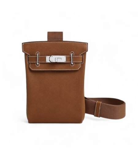 Hermes Hac A Dos PM Backpack Fauve For Men 7.1in/18cm H083847CK34