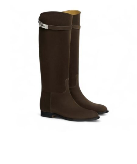 Hermes Jumping Boot Écorce For Women H221103Z F7360