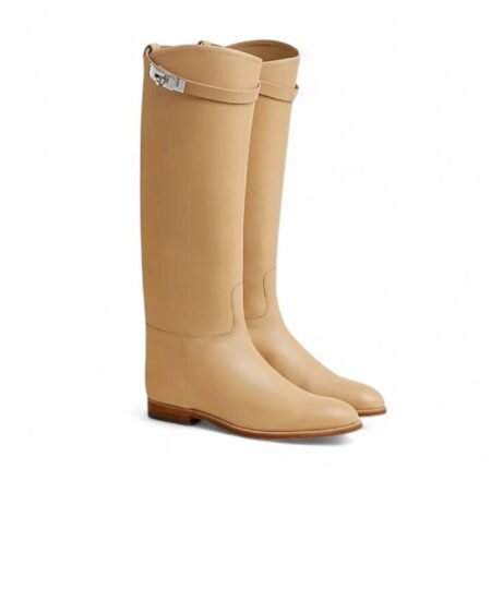 Hermes Jumping Boot Beige Natura For Women H251353Z BA365