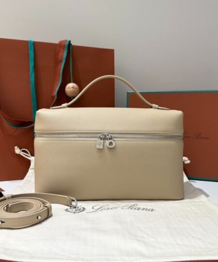 Alternative view of [True-to-ORIGINAL]Loro Piana Extra Pocket L27 Bag Whisper Beige For Women 6.3in/16cm FAN4043 1615